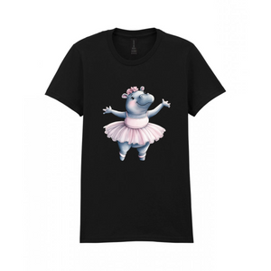 Hippo Ballerina TShirt