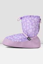 Load image into Gallery viewer, Childrens Confetti Hearts Print Warm Up Booties
