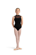 Load image into Gallery viewer, Dahlia mock neckline Bloch Leotard
