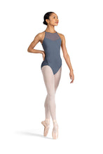 Load image into Gallery viewer, Cassia High Neckline Bloch Open Back Detail Leotard
