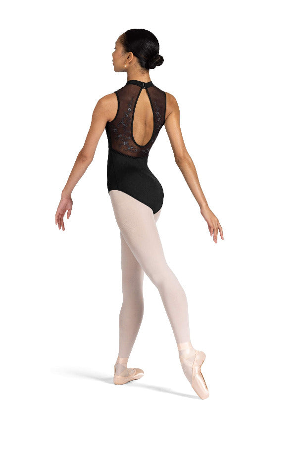 Kali Mock Neckline Tank Leotard