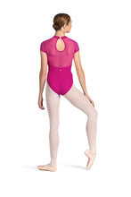 Load image into Gallery viewer, Mock Neckline Braid Detail Leotard
