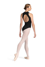 Load image into Gallery viewer, Zipper Front Princess Line Open Back Leotard
