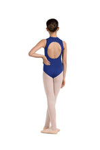 Load image into Gallery viewer, Zipper Front Open Back Mock Neck Tank Leotard
