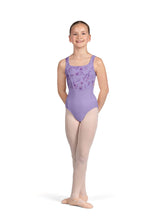 Load image into Gallery viewer, Hadley Scoop Neckline Mesh Bodice Tank Leotard
