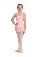 Load image into Gallery viewer, Hazel High Neckline Skirted Camisole Leotard
