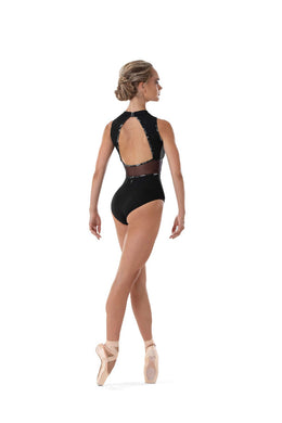 Kara Mock Neckline Leotard
