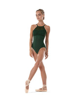 Load image into Gallery viewer, Rai High Neckline Halter Leotard
