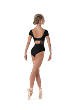 Load image into Gallery viewer, Mia Scoop Neckline Mesh Detail Leotard
