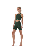 Load image into Gallery viewer, Reece High Neckline Crop Top 

