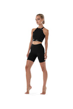 Load image into Gallery viewer, Reece High Neckline Crop Top 
