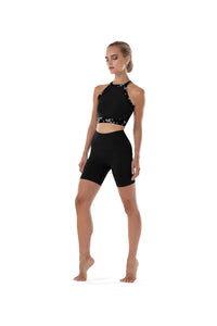 Reece High Neckline Crop Top 