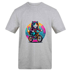 Cat on Bicycle TShirt
