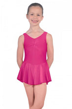Load image into Gallery viewer, Raspberry Girls Skirted Dance Leotard
