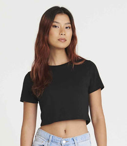 Tri-Blend Cropped T-Shirt