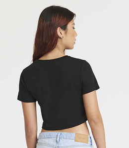 Tri-Blend Cropped T-Shirt