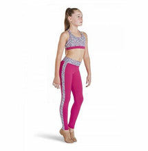 Load image into Gallery viewer, Girls Kaia Crop Top and leggings Front View
