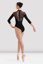 Load image into Gallery viewer, Sofia Mock Necklline 3/4 Sleeve Leotard (L60004)
