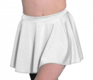 White Girls and Ladies Circular Skirt