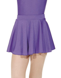 Purple Girls and Ladies Circular Skirt