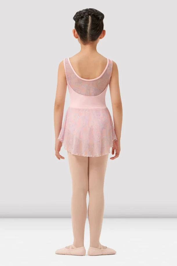 Bloch Double Scoop Neckline skirted Tank Leotard