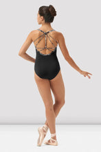 Load image into Gallery viewer, Printed Bind Detail Halter Leotard
