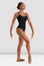 Load image into Gallery viewer, Floral Embroidered Detail Camisole Leotard (M70008LM)
