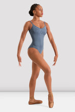 Load image into Gallery viewer, Floral Embroidered Detail Camisole Leotard (M70008LM)
