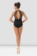 Load image into Gallery viewer, Highneck Printed Halter Leotard
