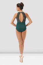 Load image into Gallery viewer, Highneck Printed Halter Leotard
