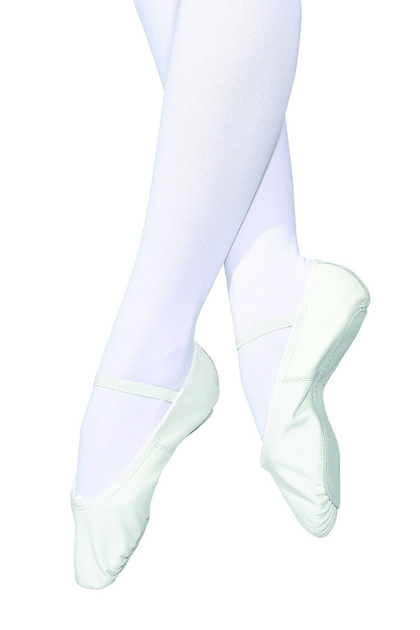 White Childrens and Adult Ballet Shoes 