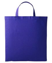 Load image into Gallery viewer, Cotton shopper short handle
