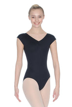 Load image into Gallery viewer, Black Girls and Ladies Cap Sleeve Leotard
