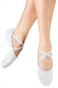 White Boys and Mens Pump Ballet Shoe