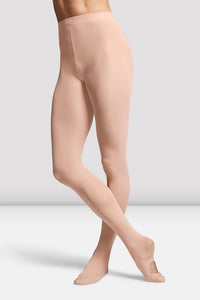 White Contoursoft Adaptatoe Convertible Tights (T0982)