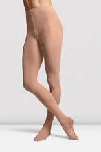 Load image into Gallery viewer, Coffee Contoursoft Adaptatoe Convertible Tights
