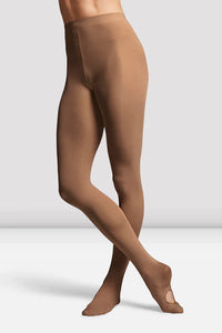 Coffee Contoursoft Adaptatoe Convertible Tights (T0982)