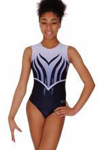 Load image into Gallery viewer, Oceania Sleeveless Applique Gymnastics Leotard
