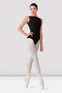 Emma Floral Boat Neck Leotard (L40004)