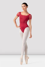 Load image into Gallery viewer, Olivia Floral Cap Sleeve Leotard (L20001)
