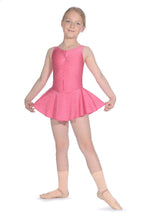 Load image into Gallery viewer, Rose Pink Girls Skirted Dance Leotard
