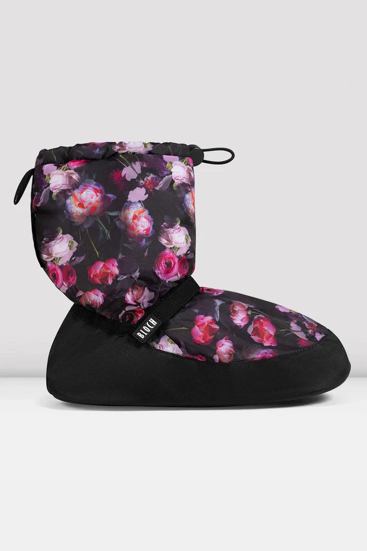 Floral Print Warm Up Booties  (IM009BP)