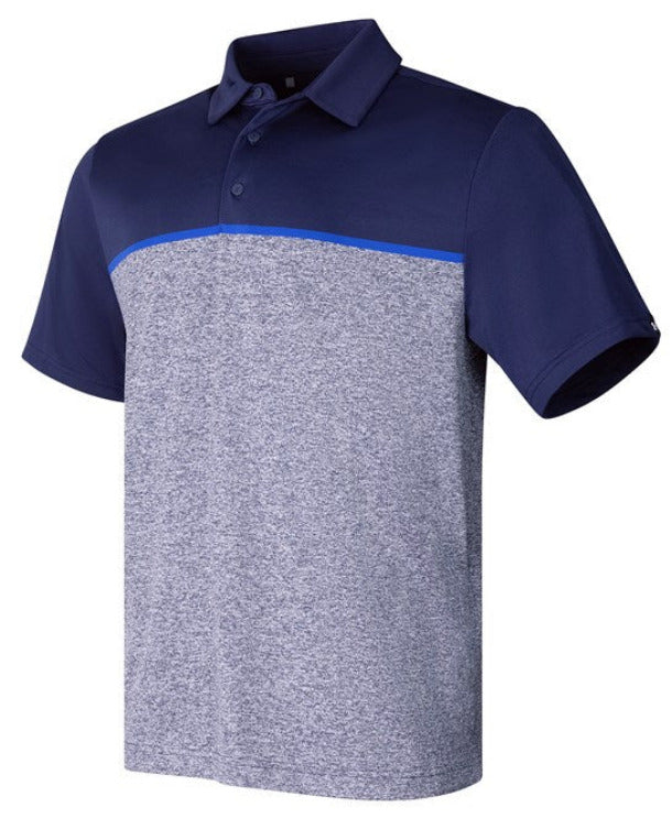 Under Armour UA playoff 3.0 stripe polo LB – edge lit