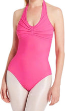 Load image into Gallery viewer, Capezio Pleated Synergy Halter Leotard (10190)
