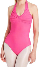 Load image into Gallery viewer, Capezio Pleated Synergy Halter Leotard
