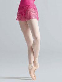 Ladies pull on jacquard ballet skirt