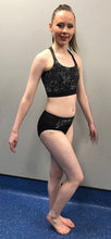 Load image into Gallery viewer, Black Ladies Bloch 3 Piece Dance Set
