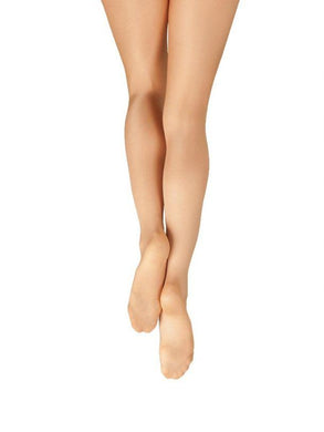 Ultra Shimmery Footed Tights