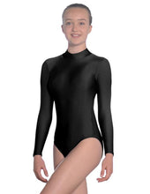 Load image into Gallery viewer, Black Girls and Ladies Long Sleeve Turtle Neck Leotard  
