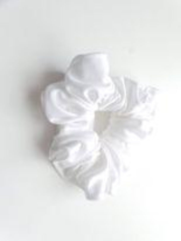 White Girls and Ladies Lycra Scrunchies
